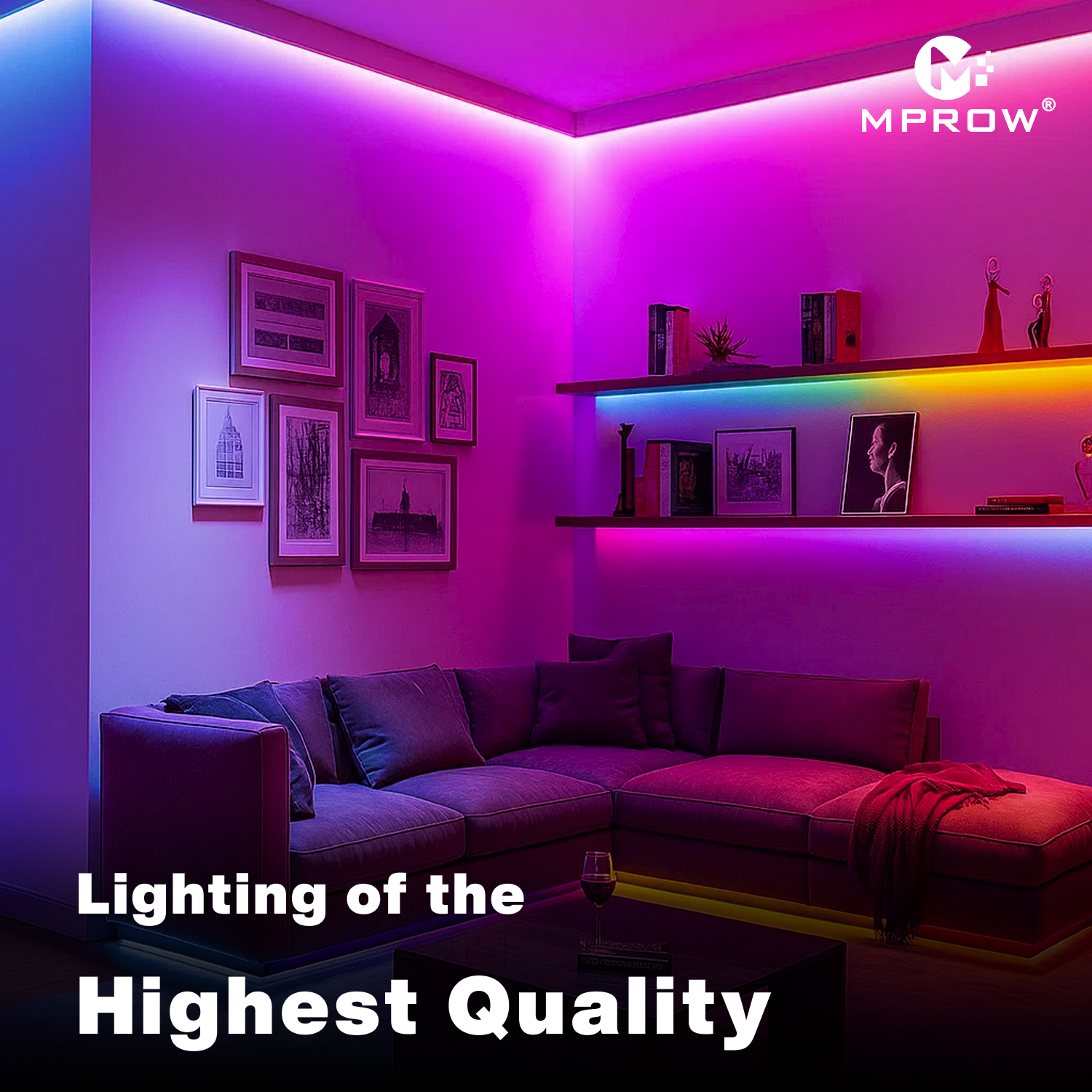 10M LED Rope Light 120 LEDs Multicolor - Image 2