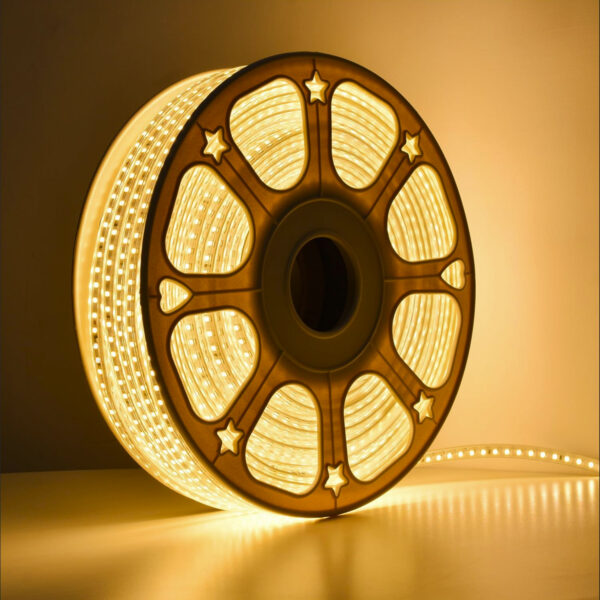 10M LED Rope Light | 120 LEDs/M | Warm White