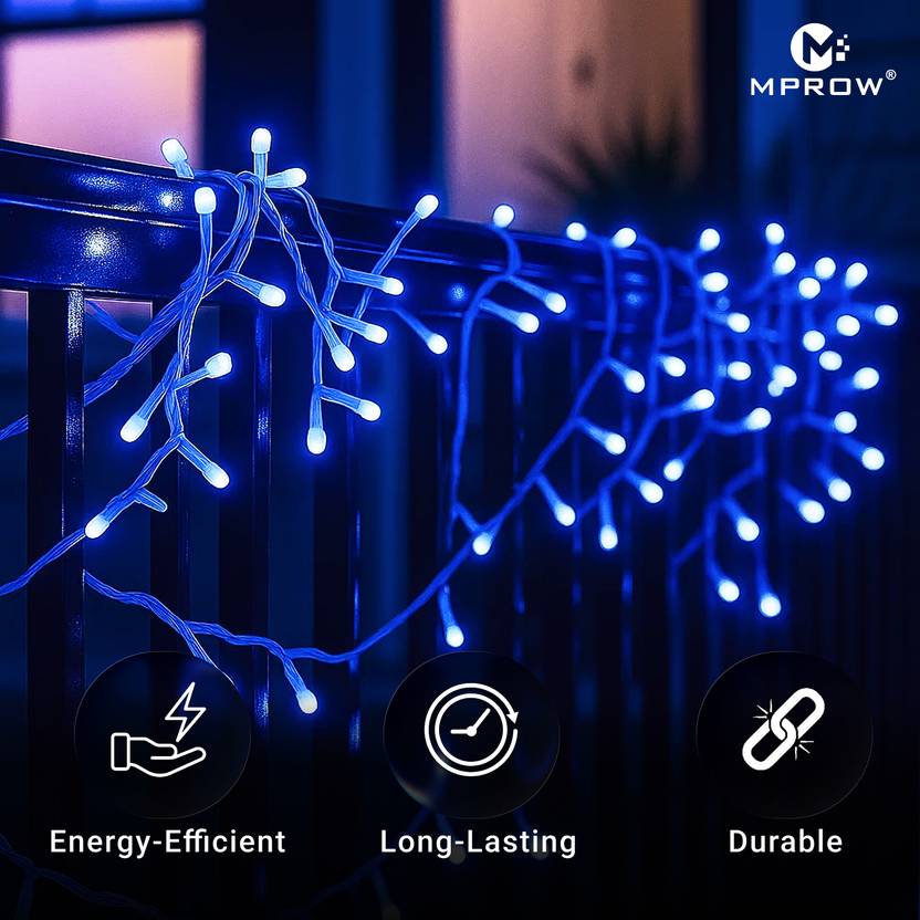 11M Decorative LED Pixel String Light – Blue - Image 2
