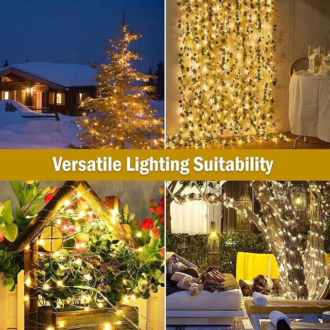 11M Decorative LED Pixel String Light – Warm White - Image 3