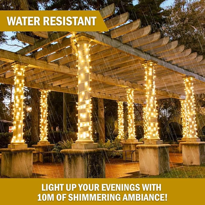 11M Decorative LED Pixel String Light – Warm White - Image 4