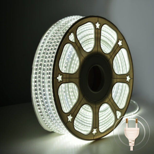 10M LED Rope Light | 120 LEDs/M | White