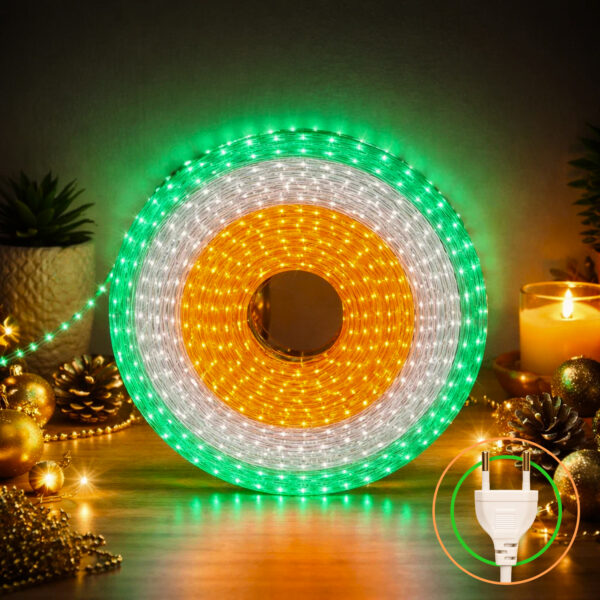 10M LED Rope Light | 120 LEDs/M | Tiranga