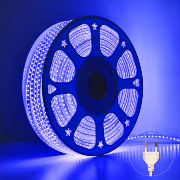 10M LED Rope Light | 120 LEDs/M | Blue