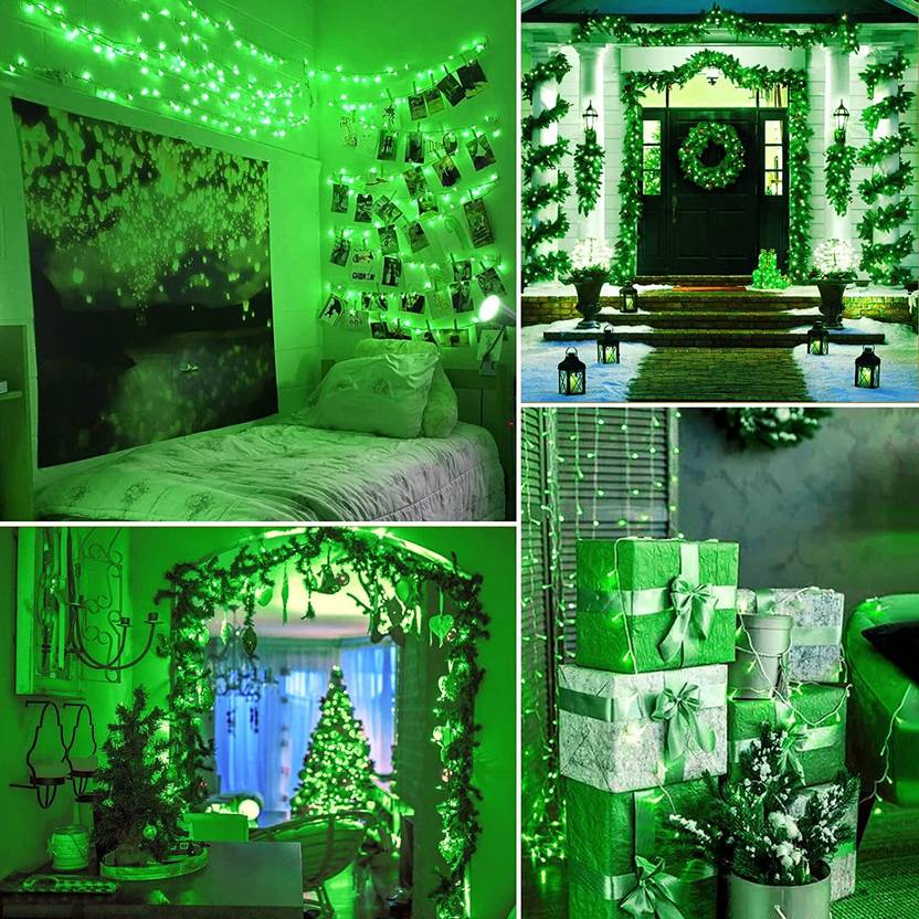 11M Decorative LED Pixel String Light – Green - Image 4