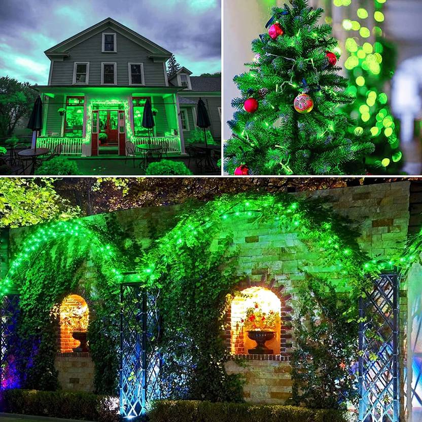 11M Decorative LED Pixel String Light – Green - Image 2
