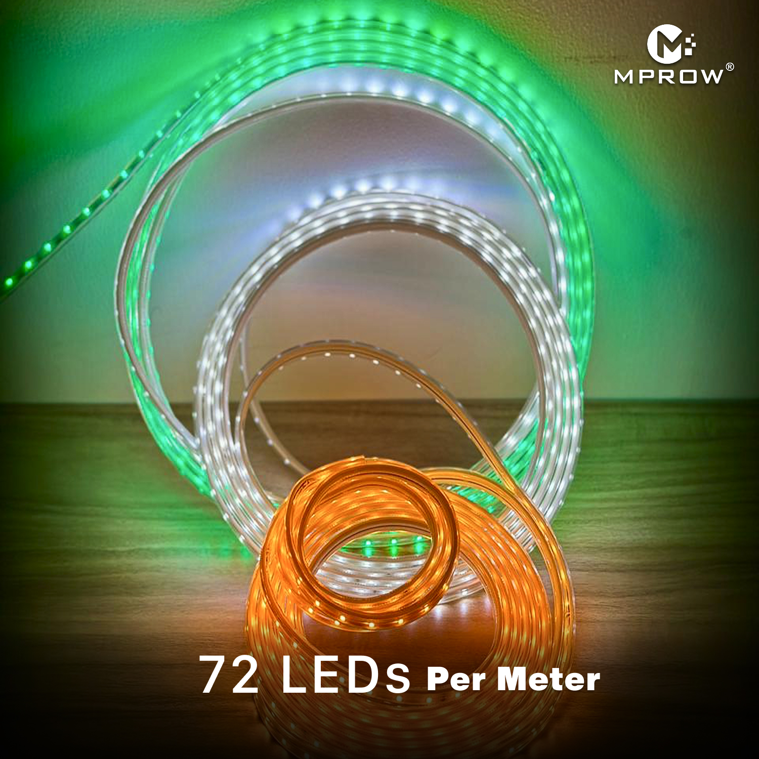 10M LED Rope Light | 120 LEDs/M | Tiranga - Image 3