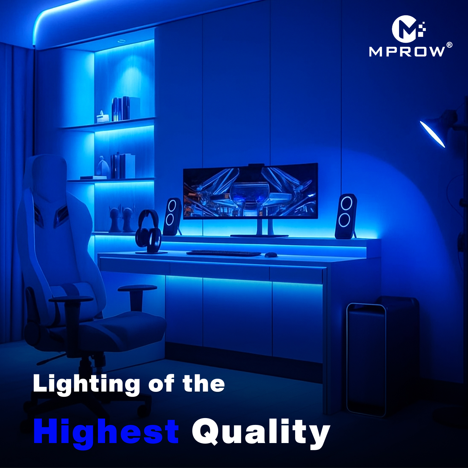 10M LED Rope Light | 120 LEDs/M | Blue - Image 4