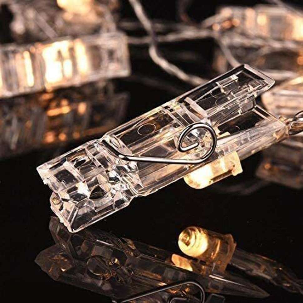 14LED Photo Clip String Lights – Warm White - Image 3