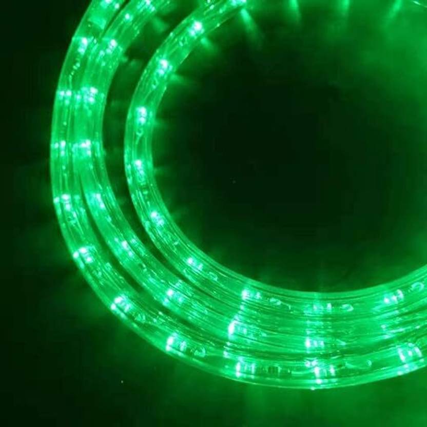 10M LED Rope Light | 120 LEDs/M | Green - Image 2