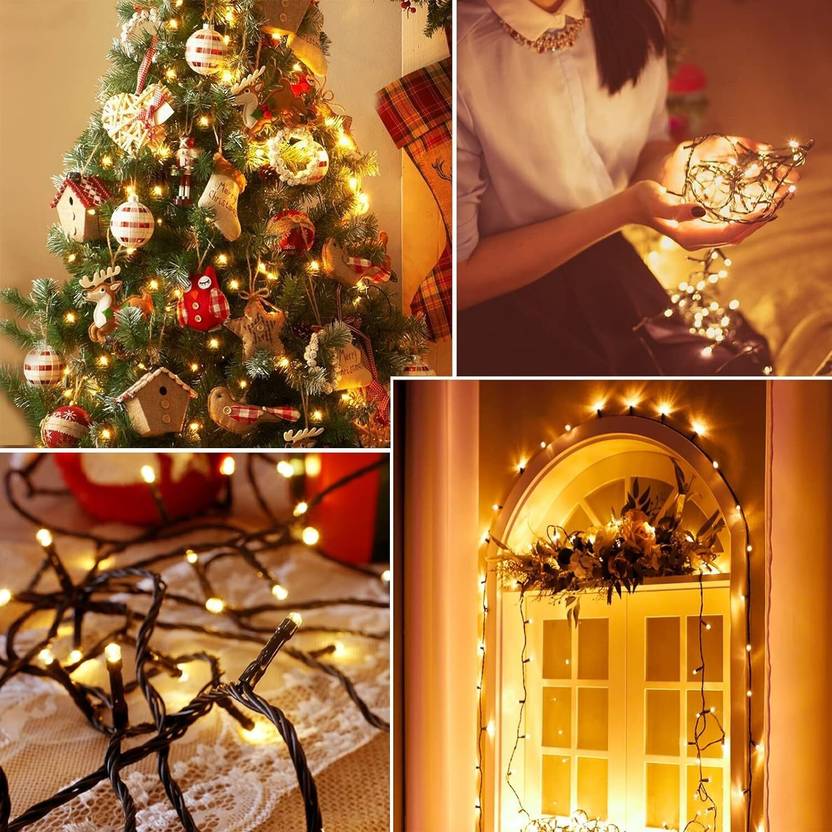 11M Decorative LED Pixel String Light – Golden - Image 2
