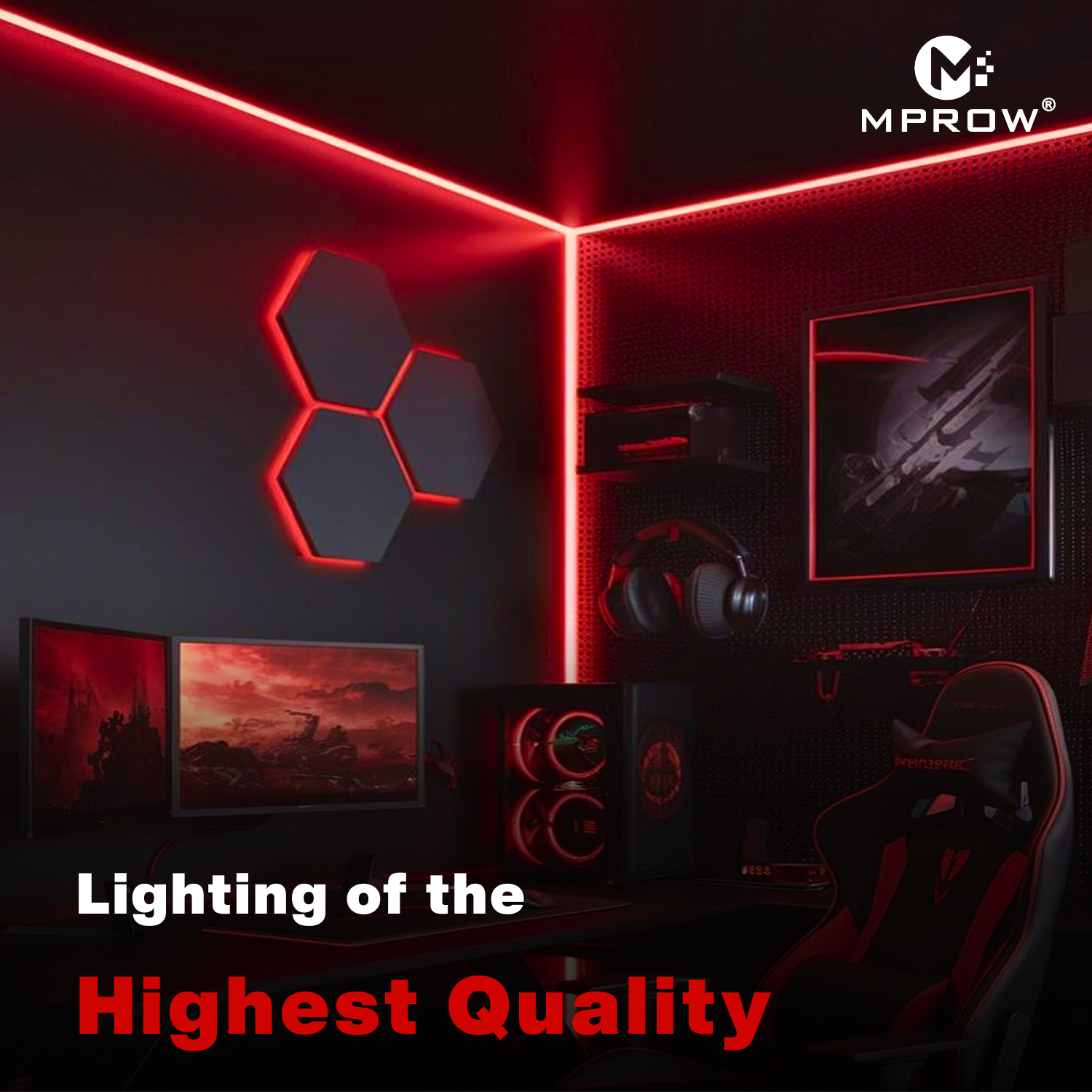 10M LED Rope Light | 120 LEDs/M | Red - Image 4