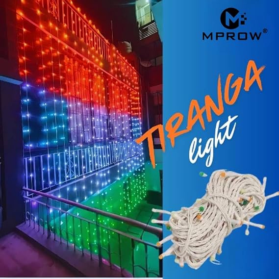 11M Decorative LED Pixel String Light – Tiranga - Image 3