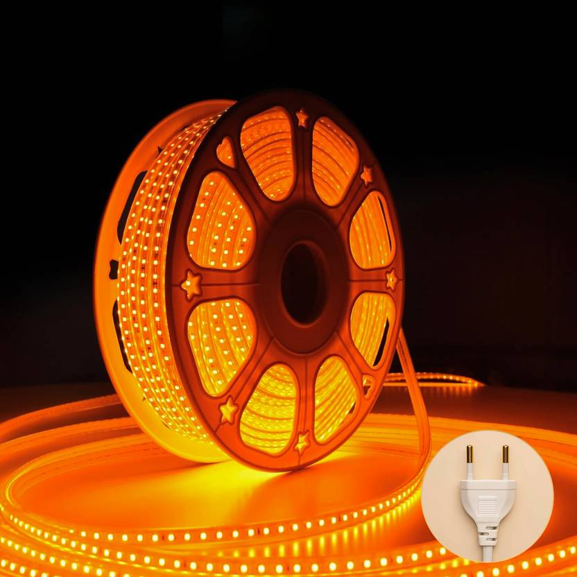 10M LED Rope Light | 120 LEDs/M | Orange