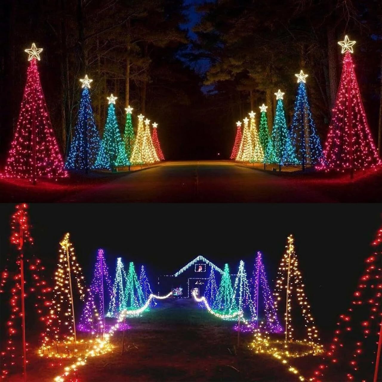 11M Decorative LED Pixel String Light – Multi Pack of 5 - Image 3