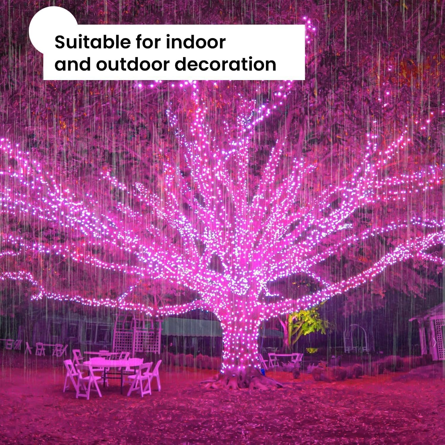 11M Decorative LED Pixel String Light –Pink - Image 3