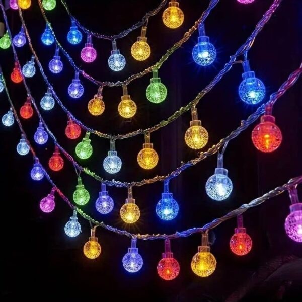 Multicolor LED Ball String Lights – Decorative Lights