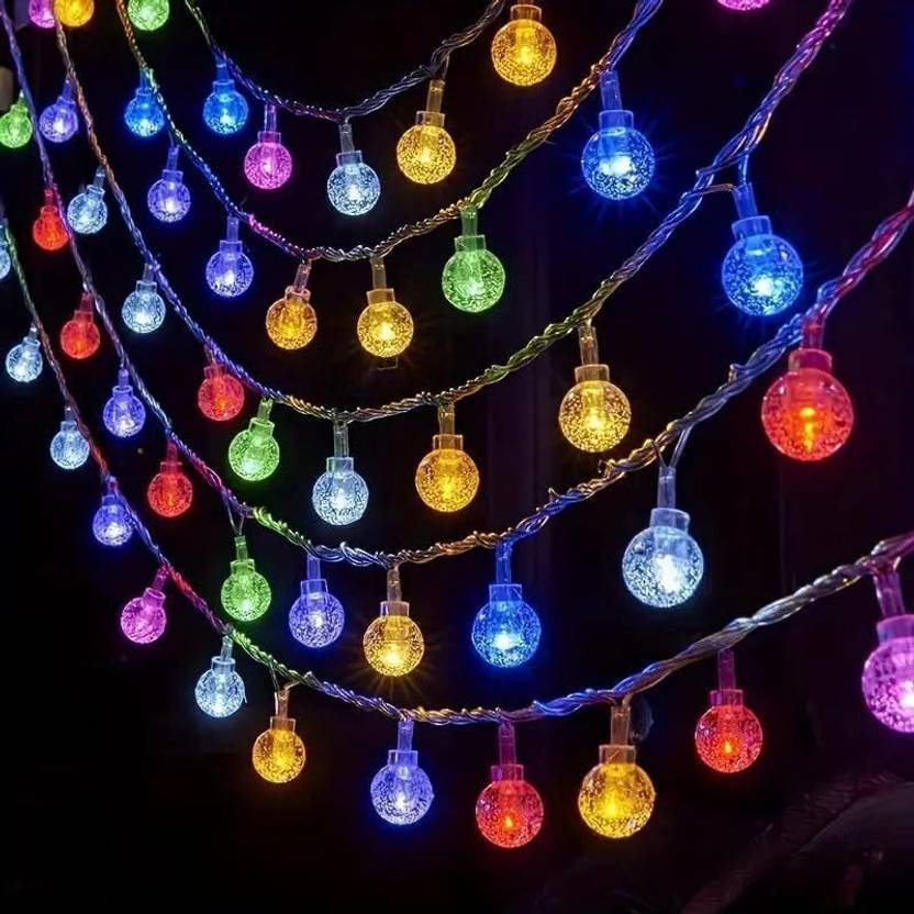 Multicolor LED Ball String Lights – Decorative Lights