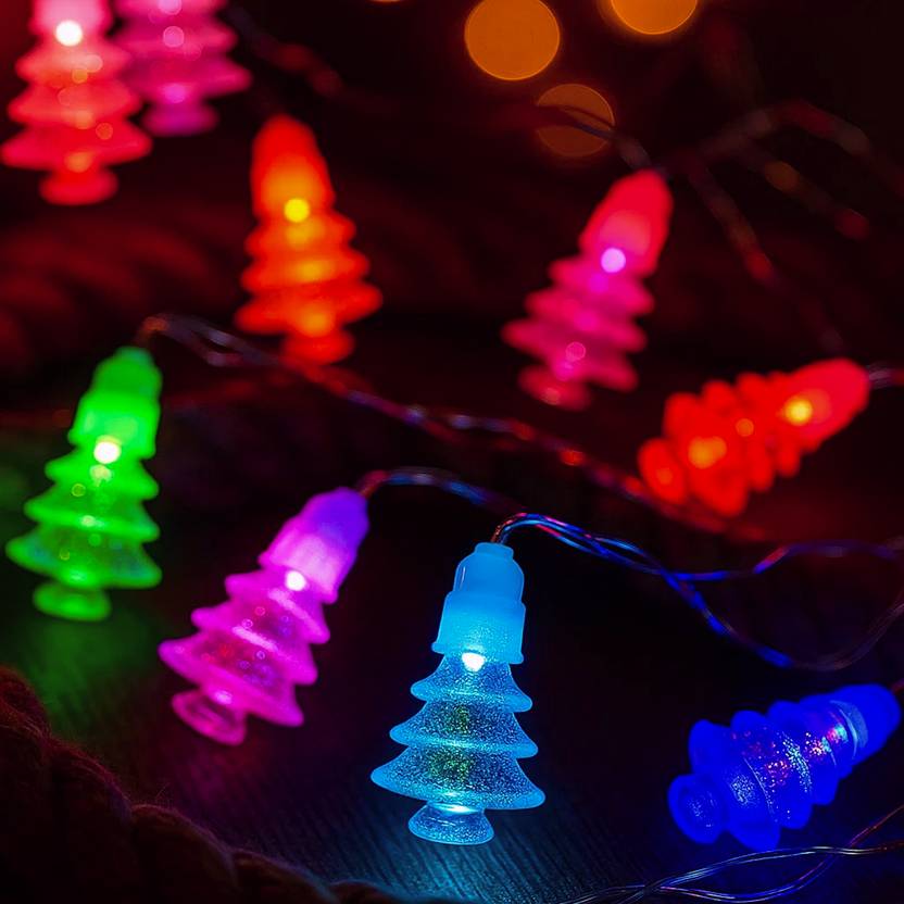 Multicolor LED Christmas Tree String Lights
