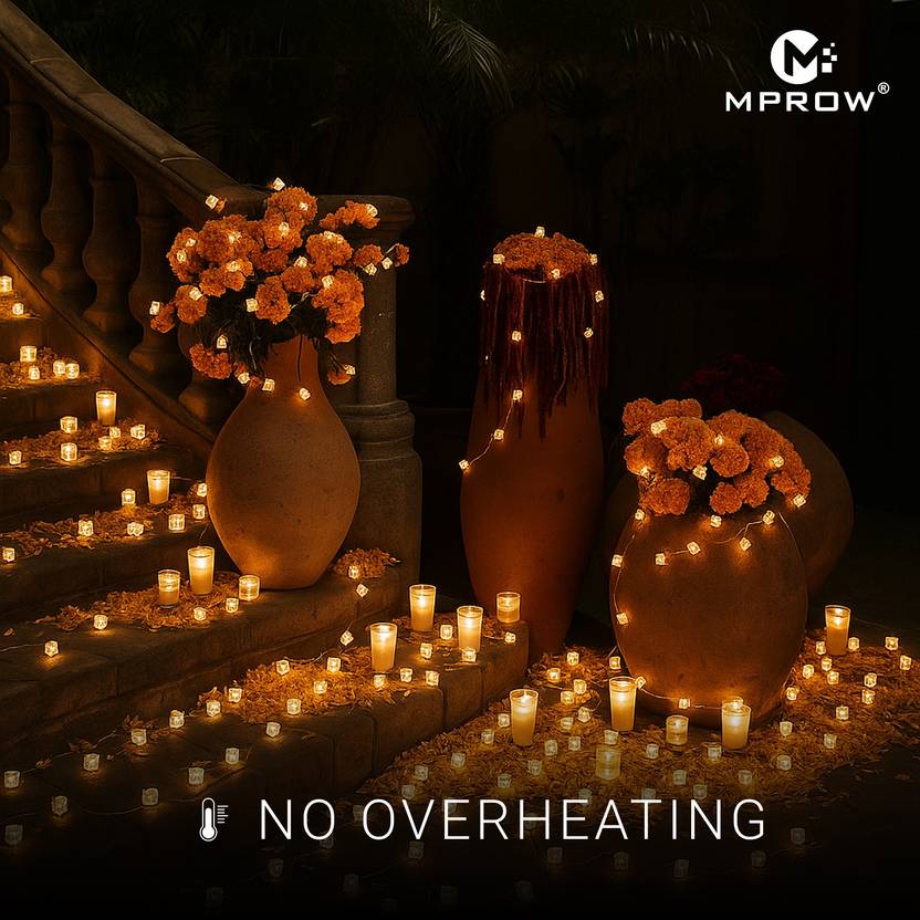 14LED Warm White Cube LED String Lights – Decorative Fairy Lights - Image 4