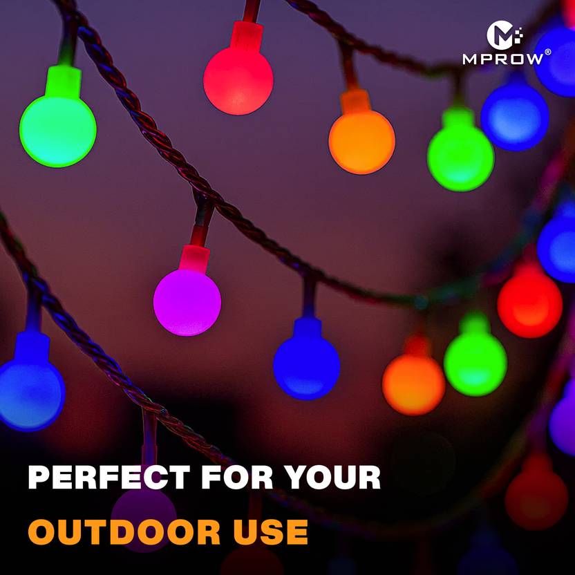 14LED Multicolor Frausted Ball LED String Lights – Decorative Fairy Lights - Image 3