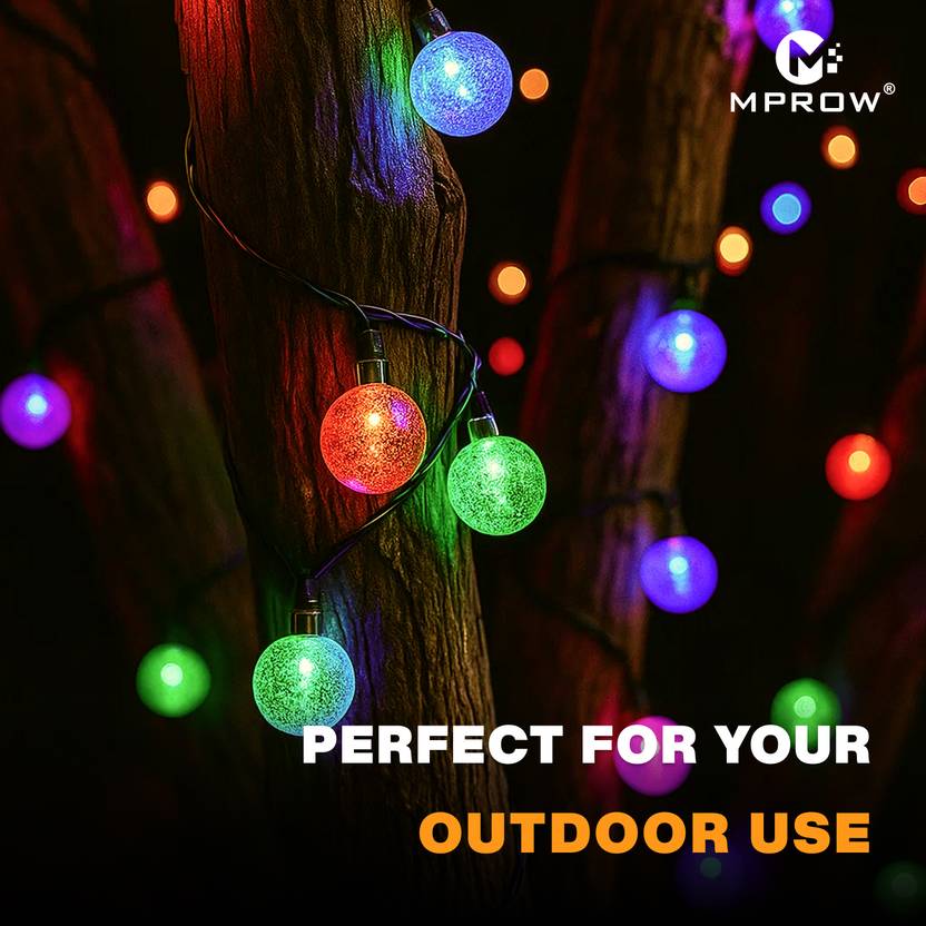 Multicolor LED Ball String Lights – Decorative Lights - Image 4