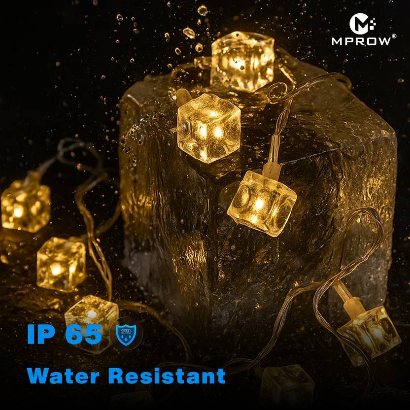 14LED Warm White Cube LED String Lights – Decorative Fairy Lights - Image 2