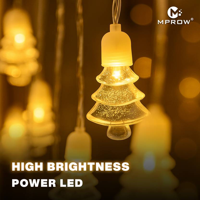 Warm White LED Christmas Tree String Lights - Image 4
