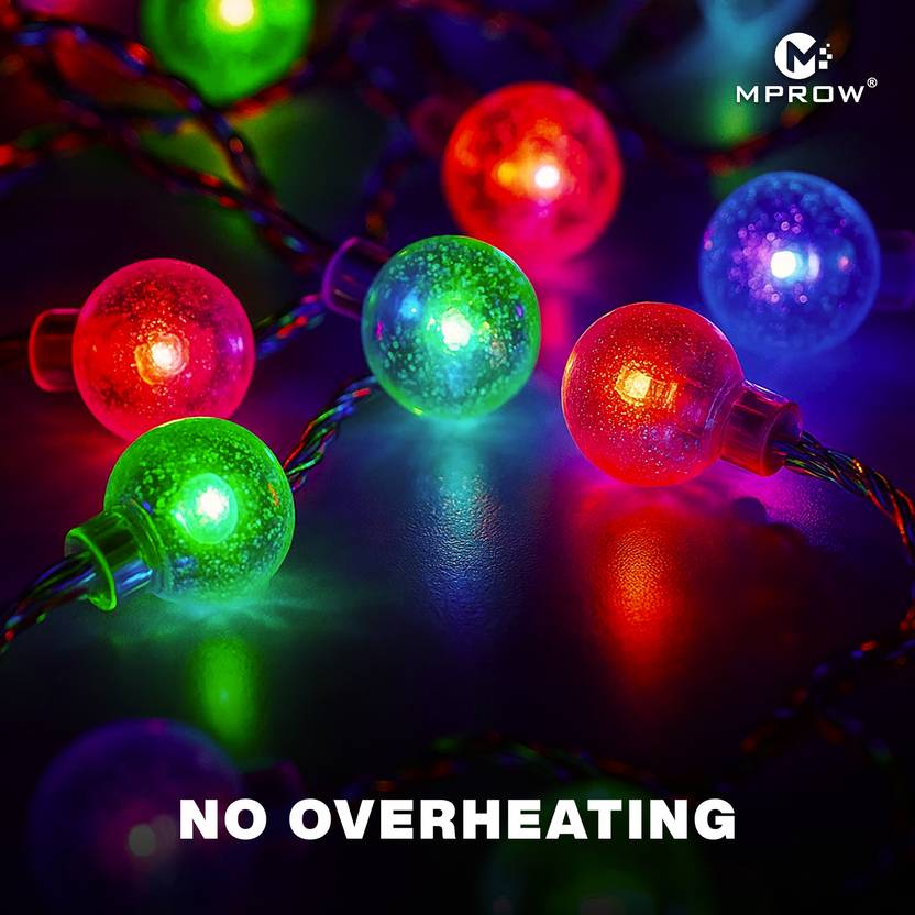 Multicolor LED Ball String Lights – Decorative Lights - Image 3